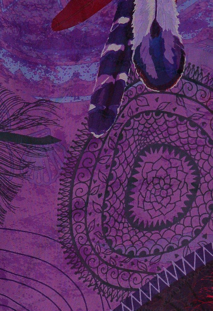 Blusa Noragui Atrapasueños Morado