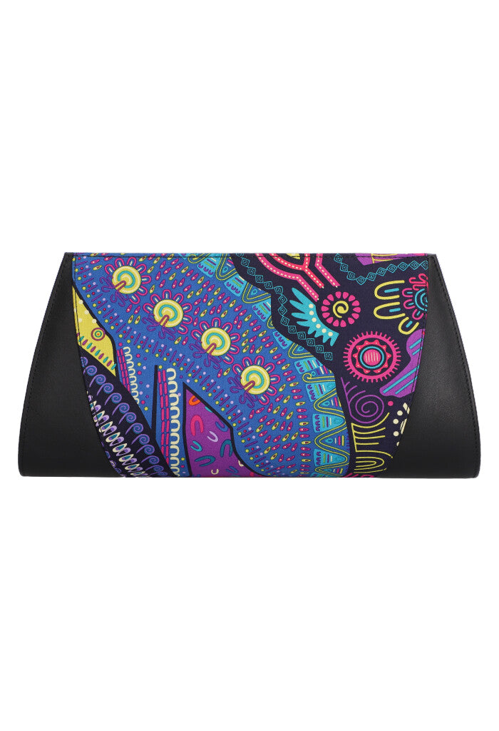 Bolsa Sen Negro Día de Muertos Mictlán Morado
