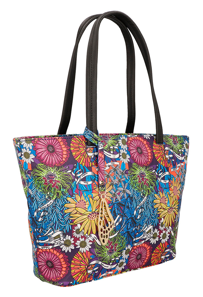Tote K'iin Saffiano Herbolaria Flores