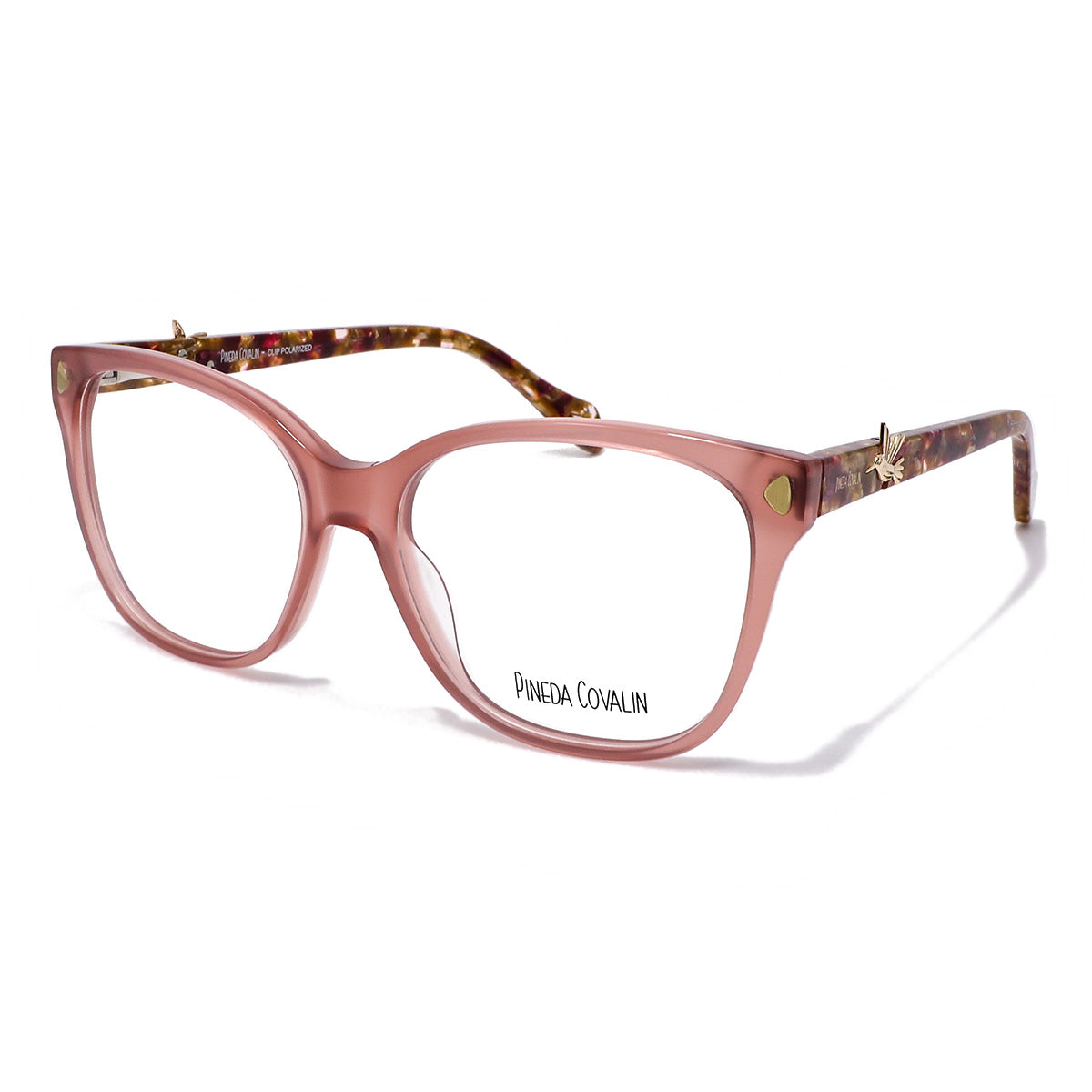 Lentes Clip On Colibrí Rosa