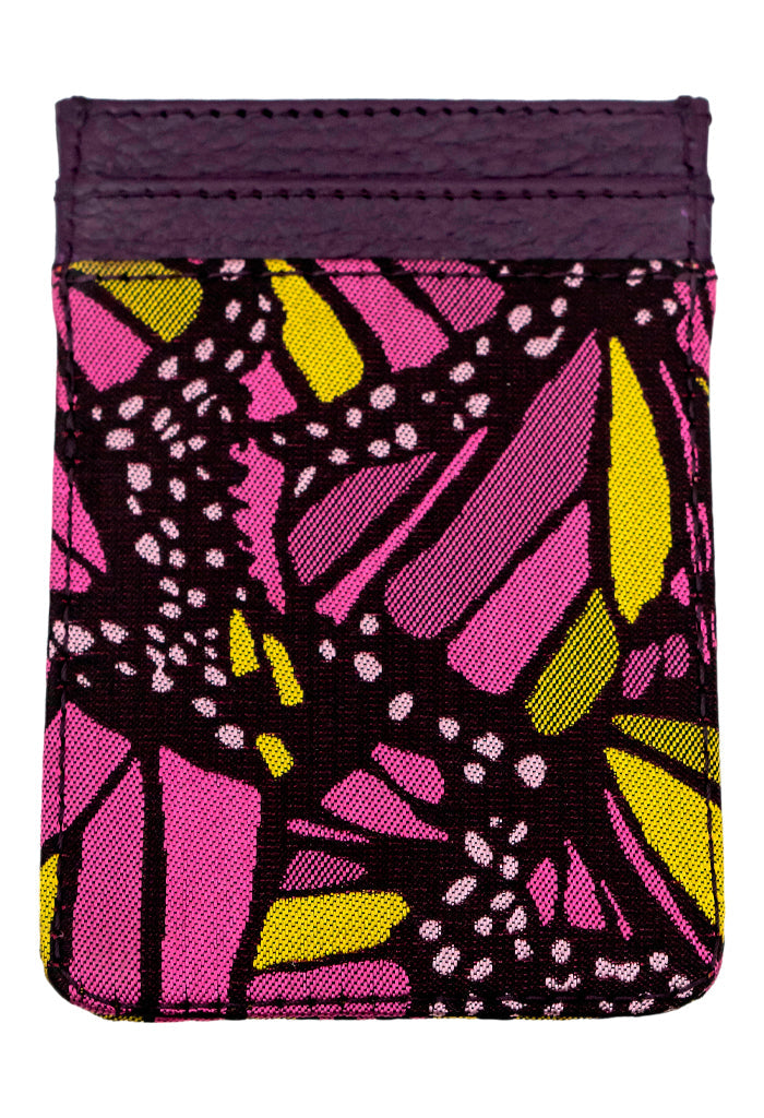 Tarjetero Piich Mariposa Vitral