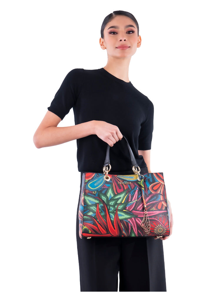 Bolsa Kaxan Saffiano Santuario Cactáceas Original