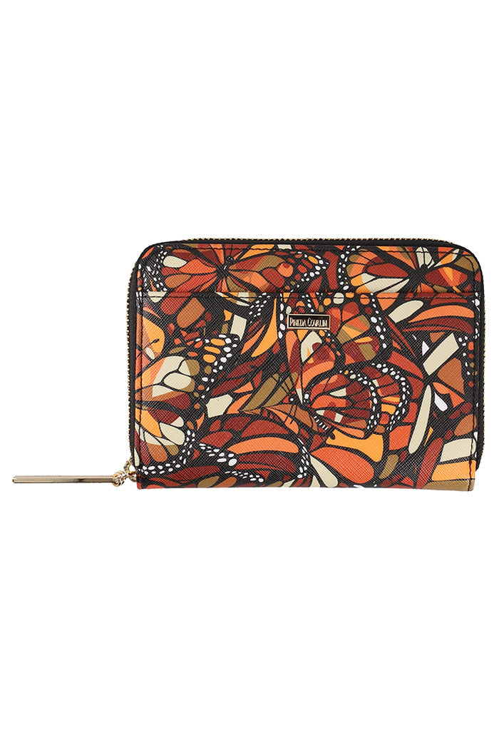 Cartera Mediana Saffiano Vuelo de Mariposa