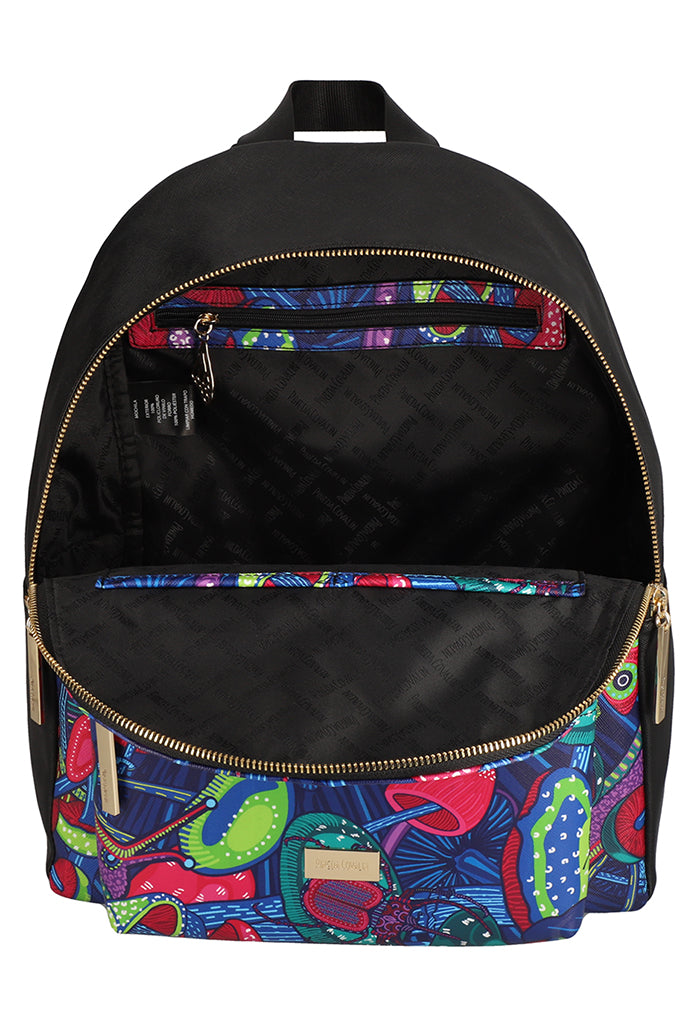 Backpack Nuuk Hongos Sagrados Azul/Turquesa