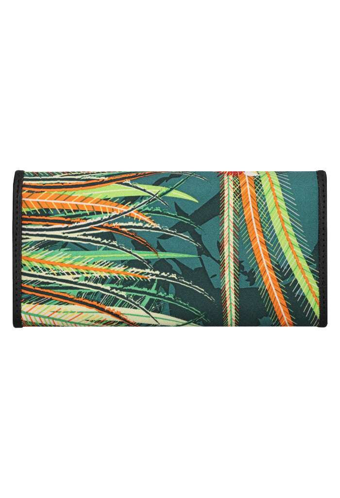 Cartera de Bolsillo Seda Arte Plumaria
