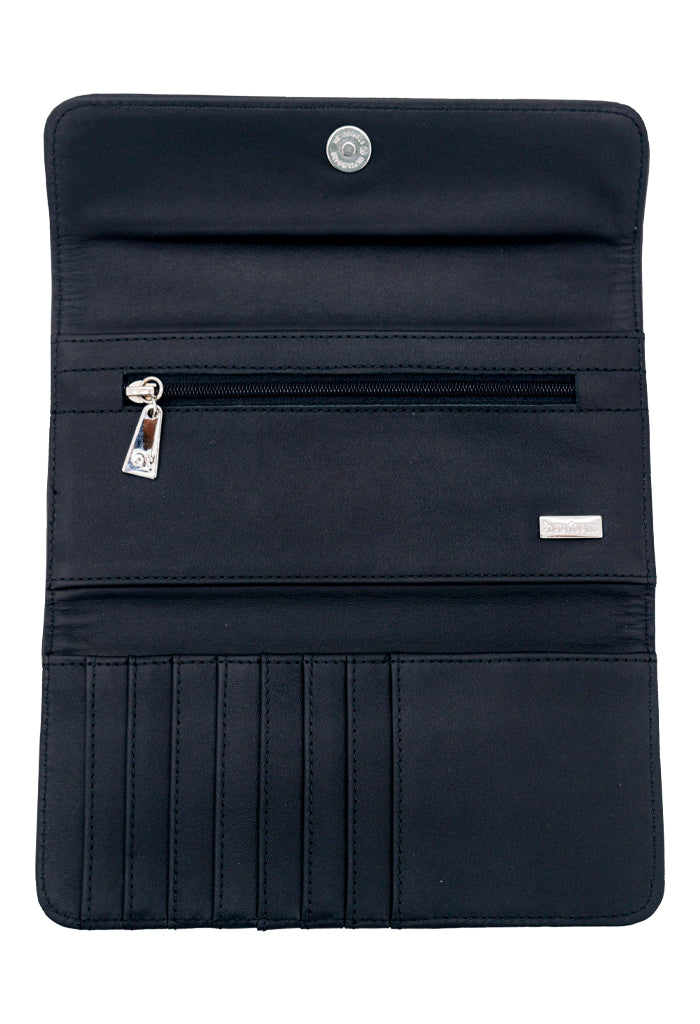 Cartera Bolsillo Vuelo de Mariposa Verde Jqd
