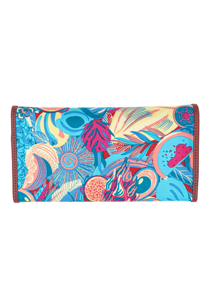 Cartera Bolsillo Seda Fruta Mexicana