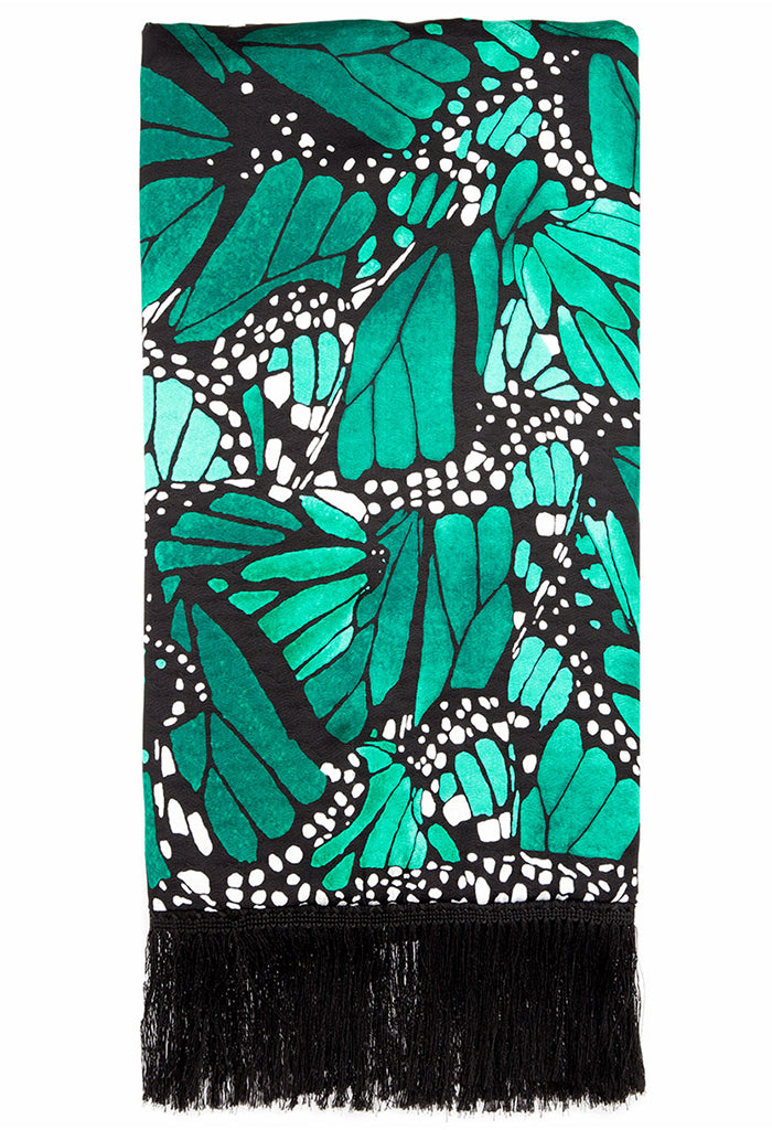 Chalina con Terciopelo Mariposa Macro