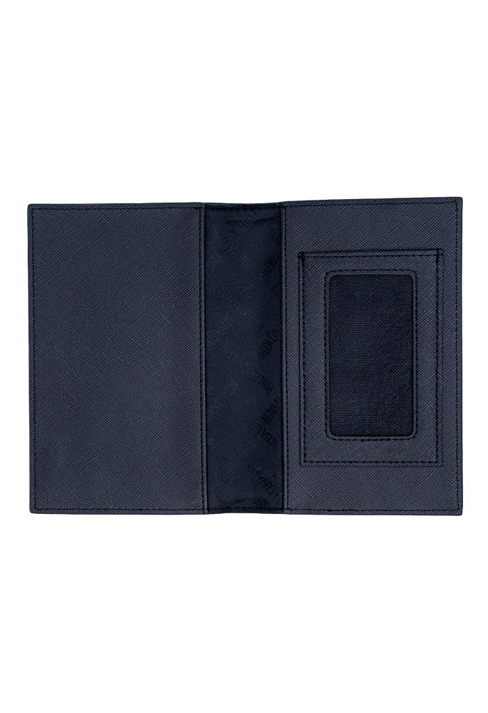 Porta Pasaporte Xuul Grecas de Mitla Negro