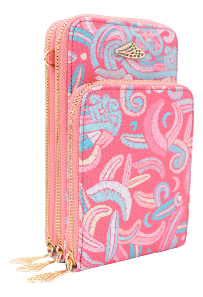 Porta Celular Naab Saffiano Quetzalcóatl