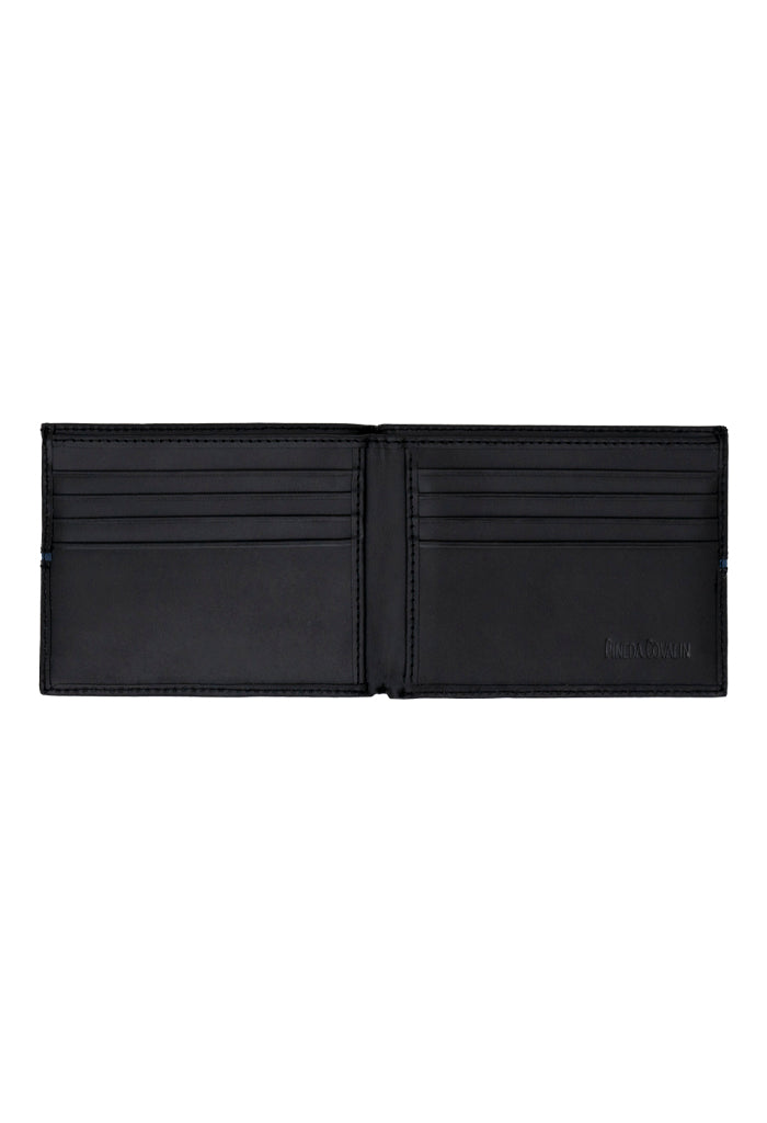 Cartera Ribete Azul Agaves Marino