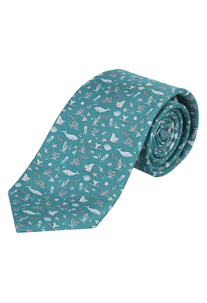 Corbata Ballena Gris