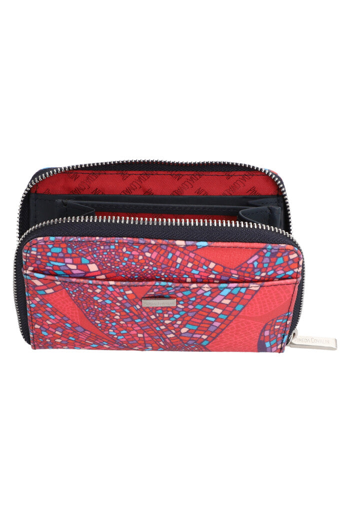 Cartera Mediana Libélula Rojo
