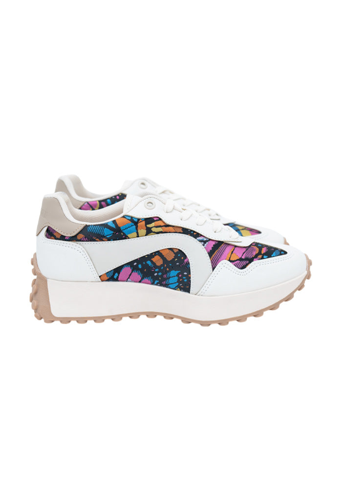 Tenis Uekpini  Mujer Mariposa Bordada Original
