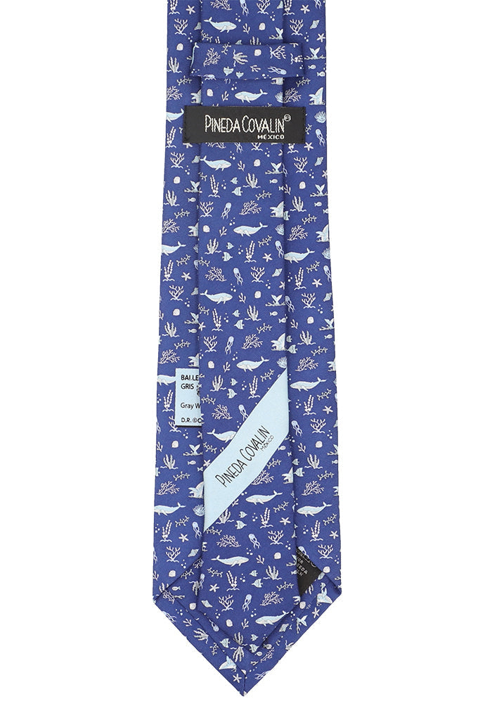 Corbata Ballena Gris