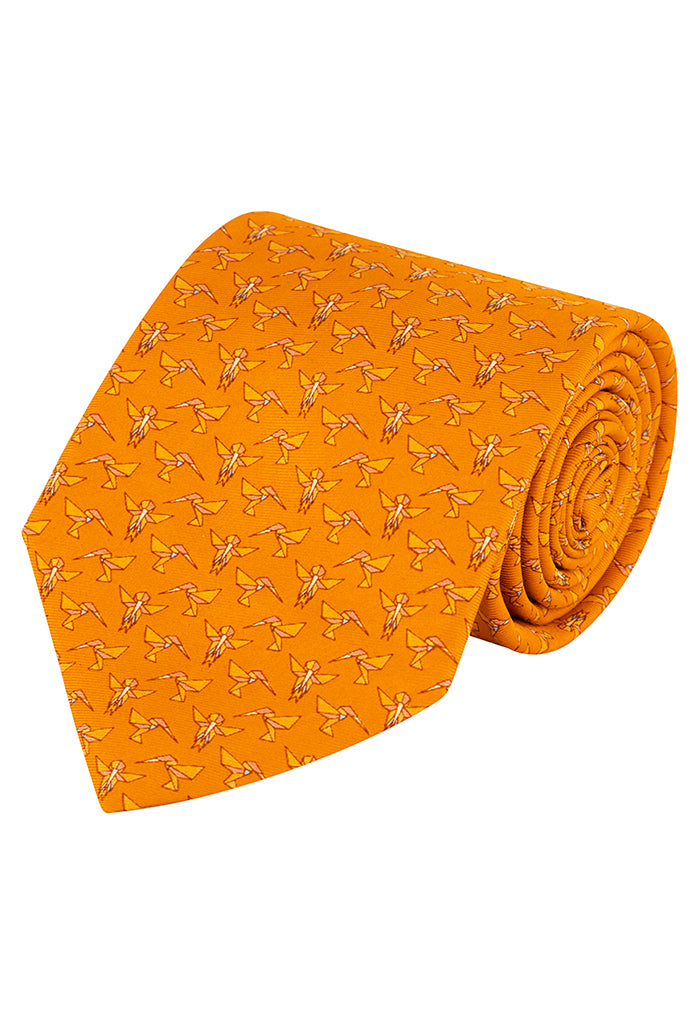 Corbata Colibrí Origami