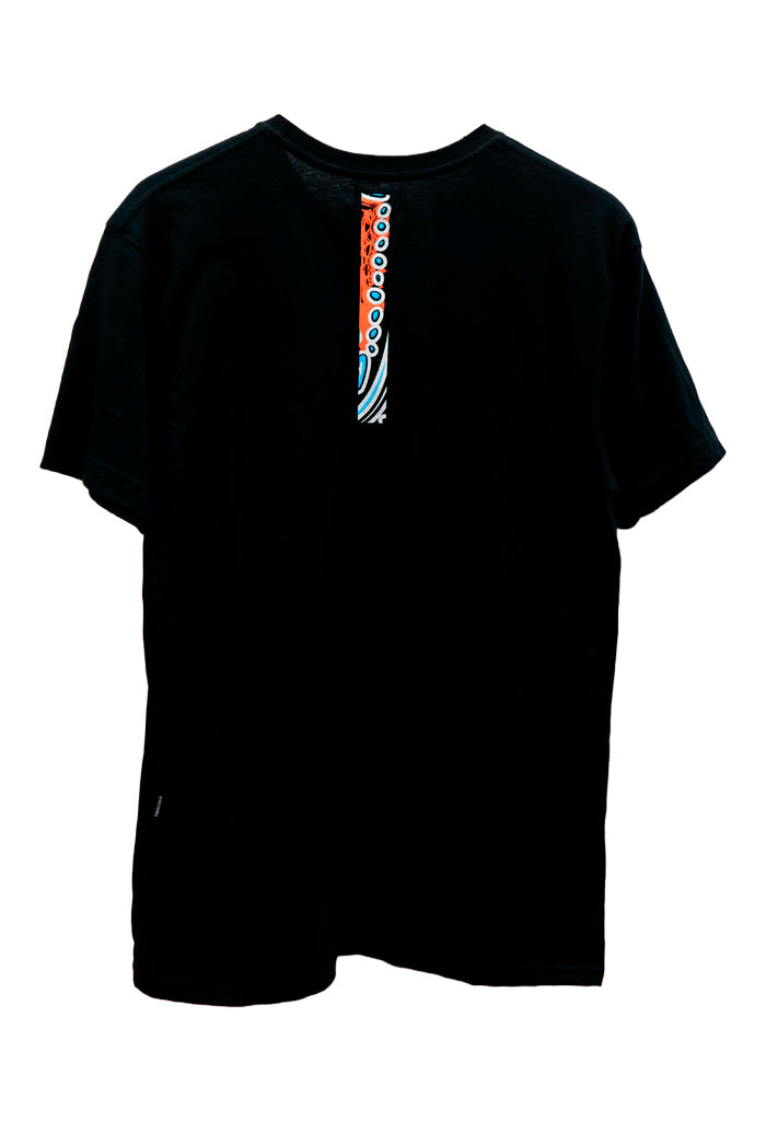 Camiseta Yauali Diosas Mexicas Naranja