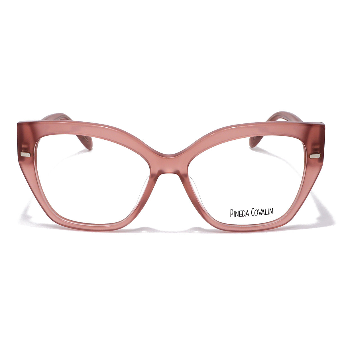 Lentes Clip On Rosa Mariposa Dorada