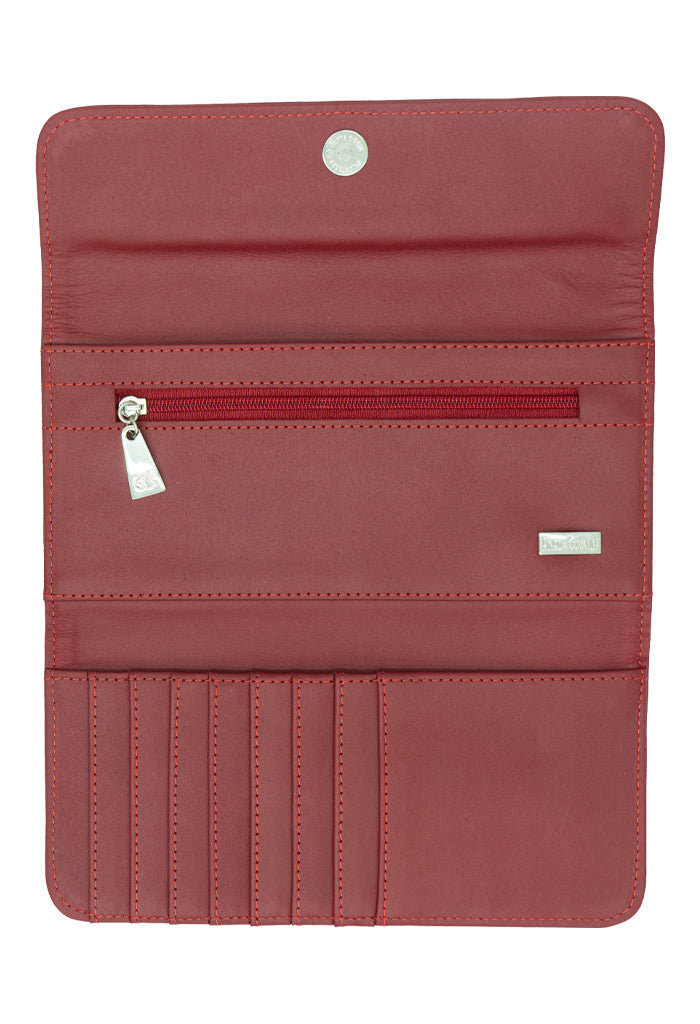 Cartera Bolsillo Seda Fruta Mexicana