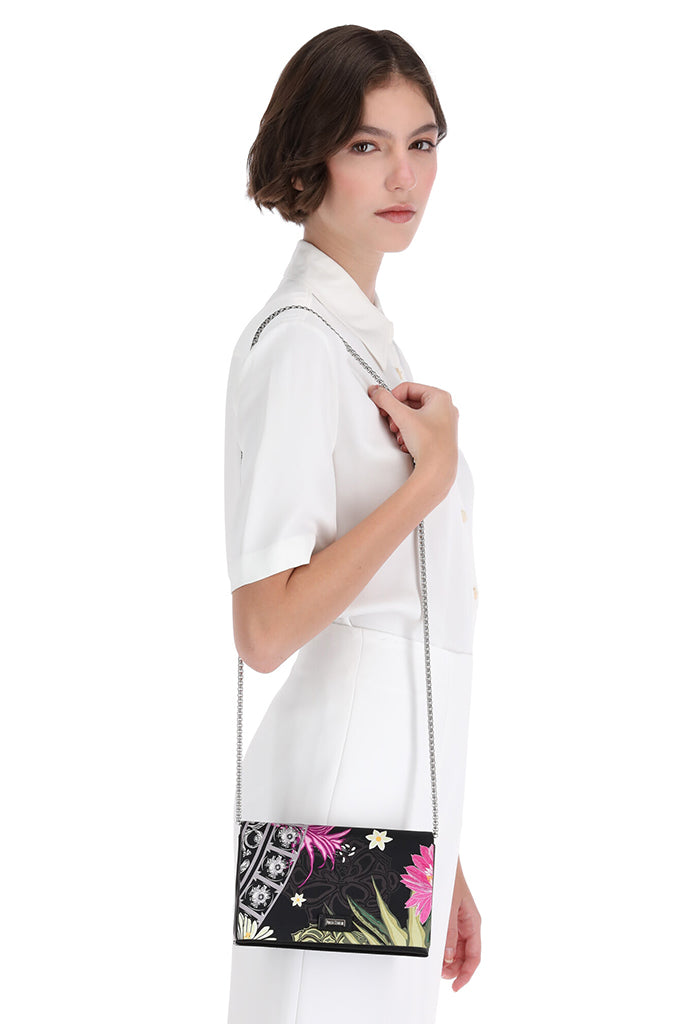 Bolsa Hook Cadena Cactáceas Jardín Botánico Negro