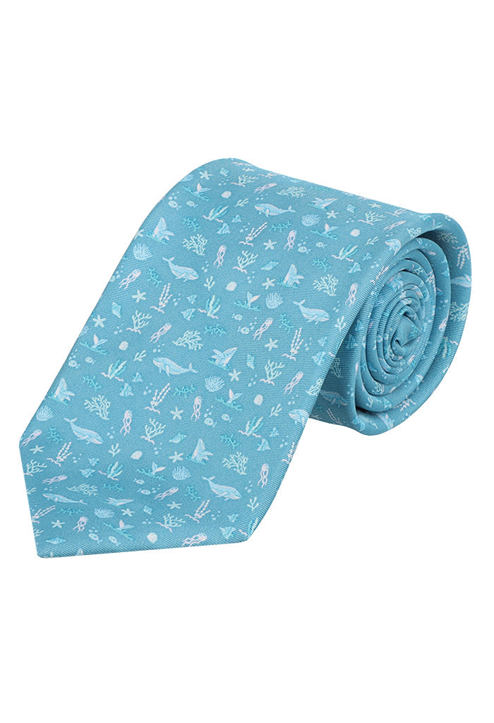 Corbata Ballena Gris