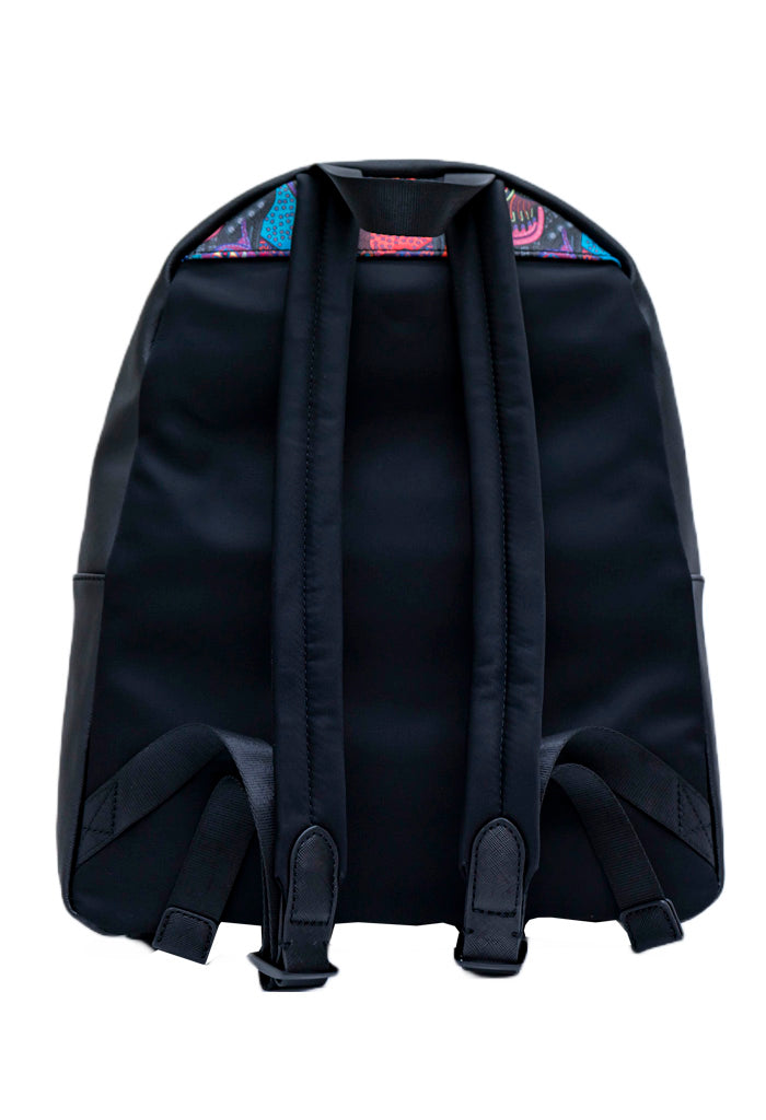 Backpack Nuuk Herraje Negro Día de Muertos Mictlán Negro
