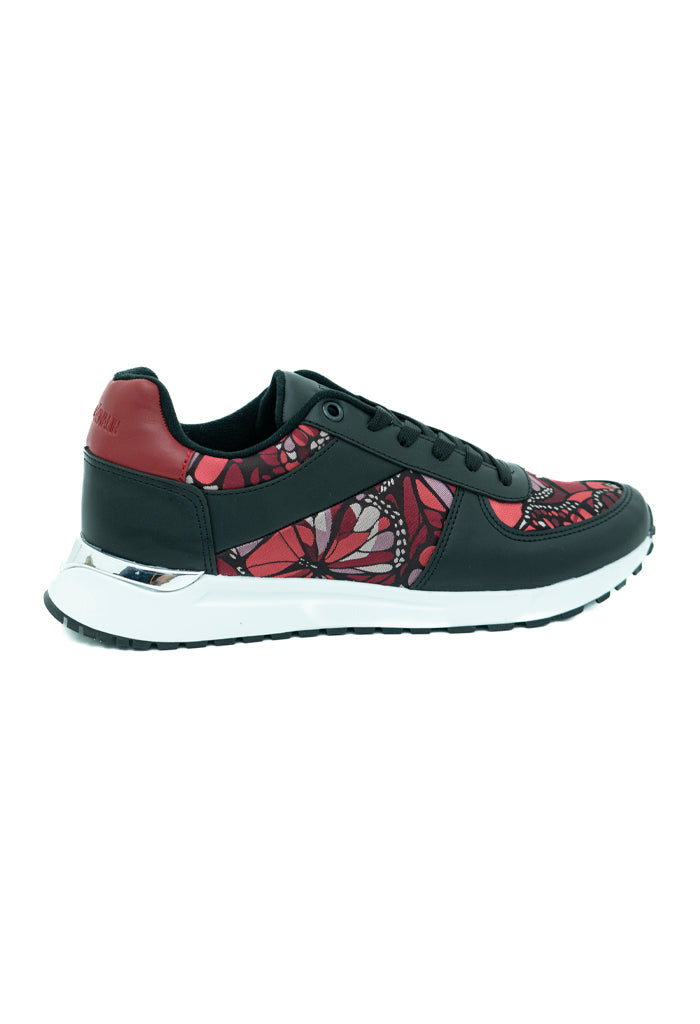 Tenis Beel Mujer Vuelo de Mariposa Rojo