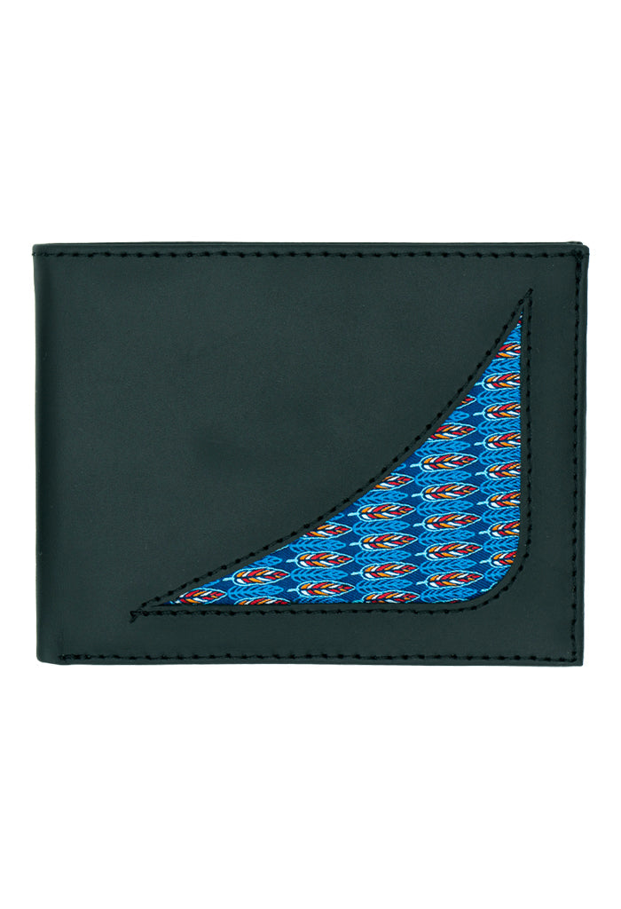 Cartera Metstli Negro Águila Real Mexicana