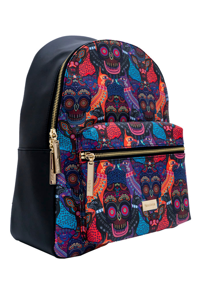 Backpack Nuuk Día de Muertos Mictlán Negro