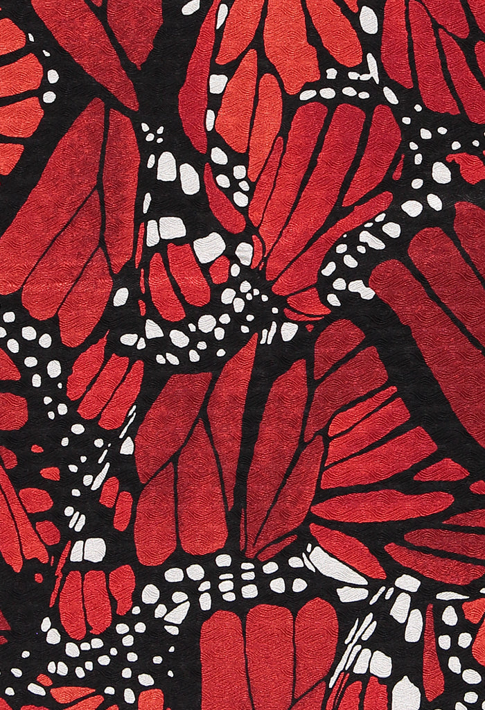 Chalina con Terciopelo Mariposa Macro