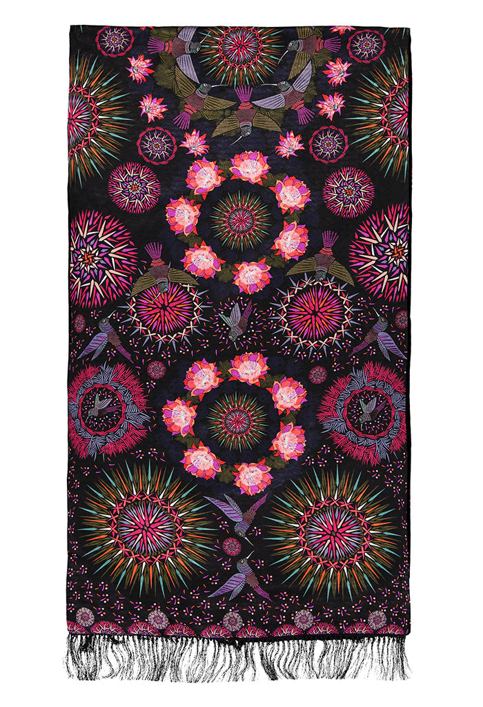 Chalina Con Terciopelo Colibrí