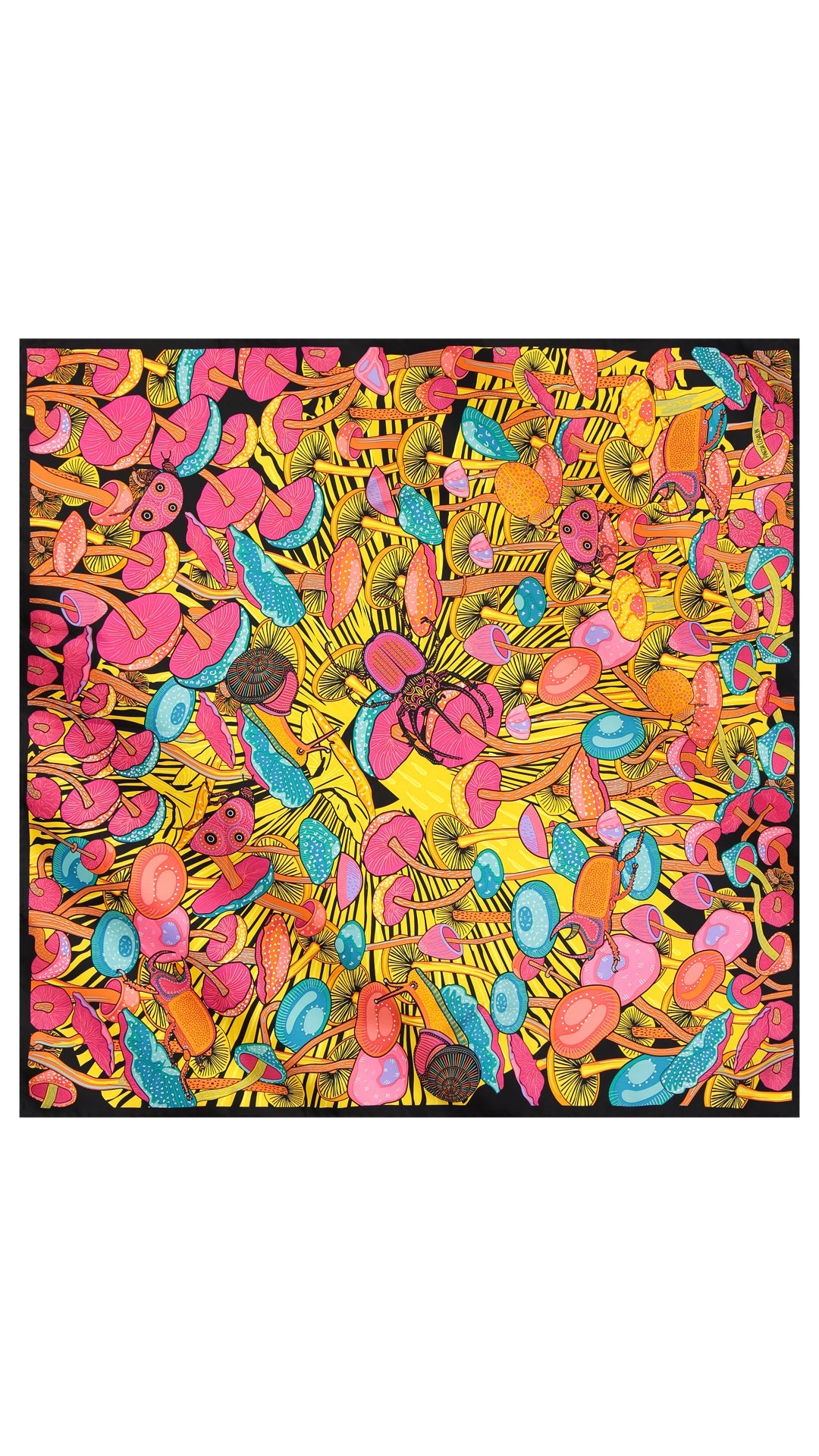 Mascada Hongos Sagrados 90 cm