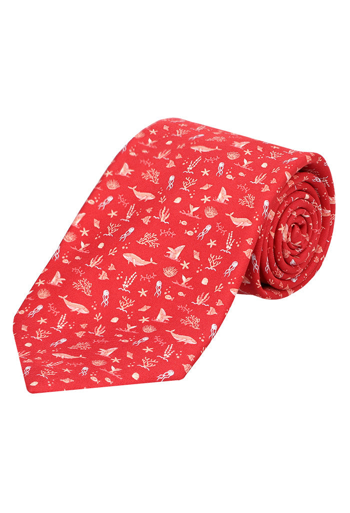 Corbata Ballena Gris