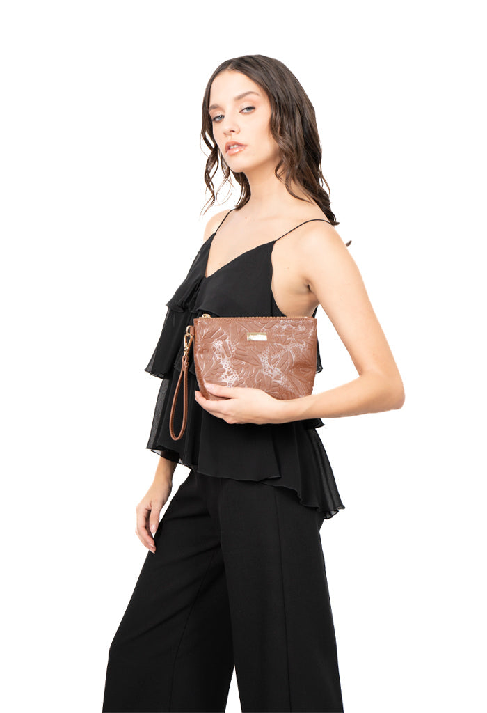 Cosmetiquera Piix Grabado Mariposa