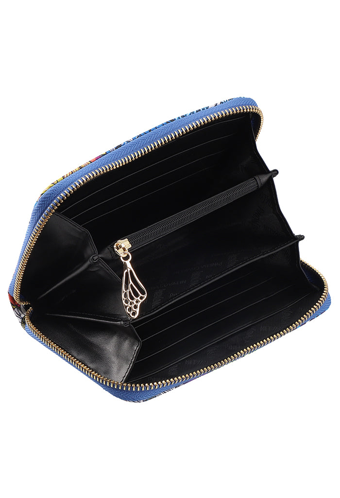 Cartera Mediana Saffiano Herbolaria Flores