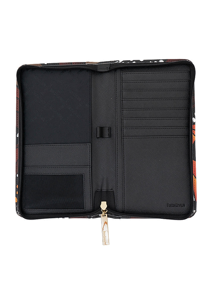 Porta Documentos Kóoch Saffiano Mariposa Macro