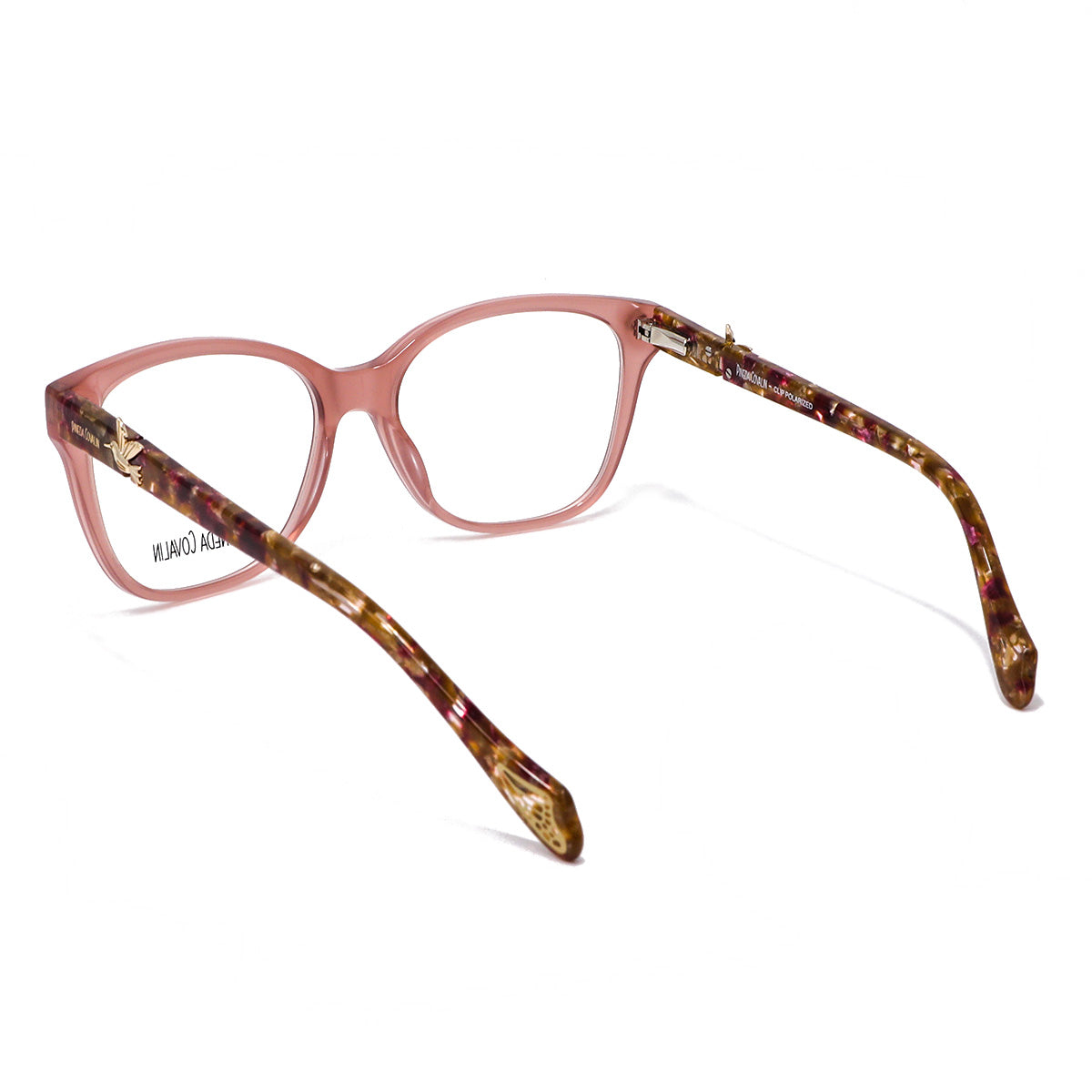 Lentes Clip On Colibrí Rosa