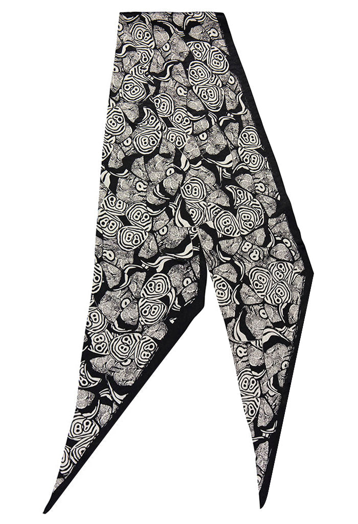 Bufanda Diagonal Mariposa 88