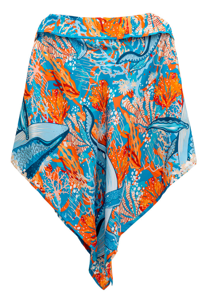 Poncho Ballena Gris