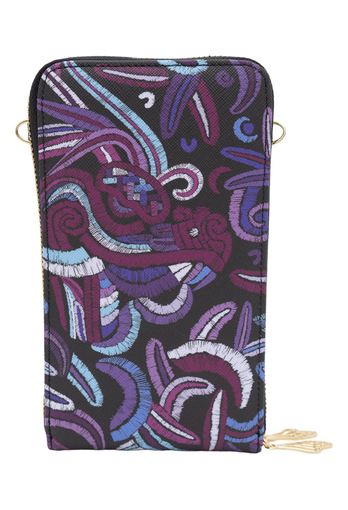 Porta Celular Naab Saffiano Quetzalcóatl