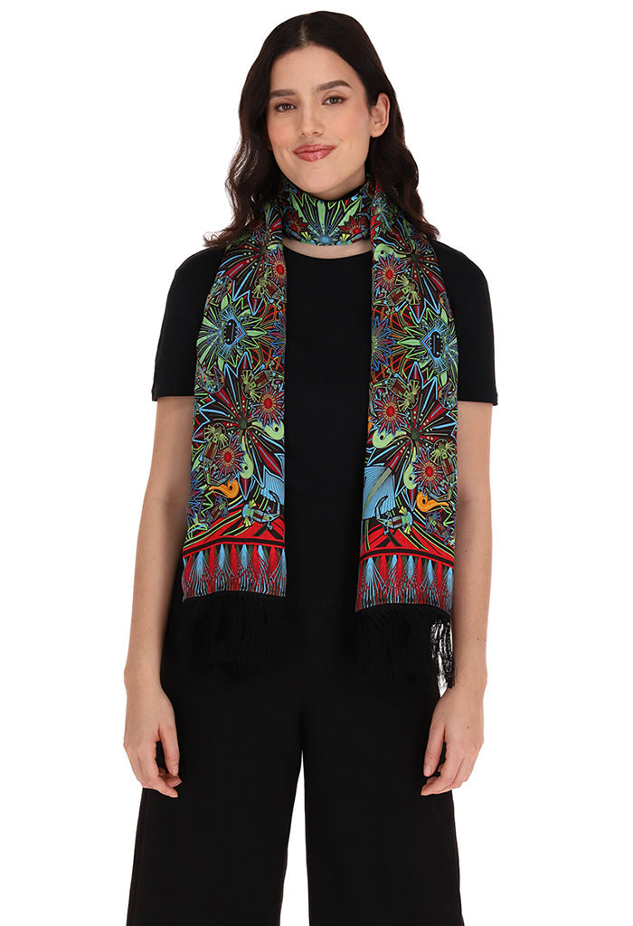 Chalina Con Terciopelo Ajolotes