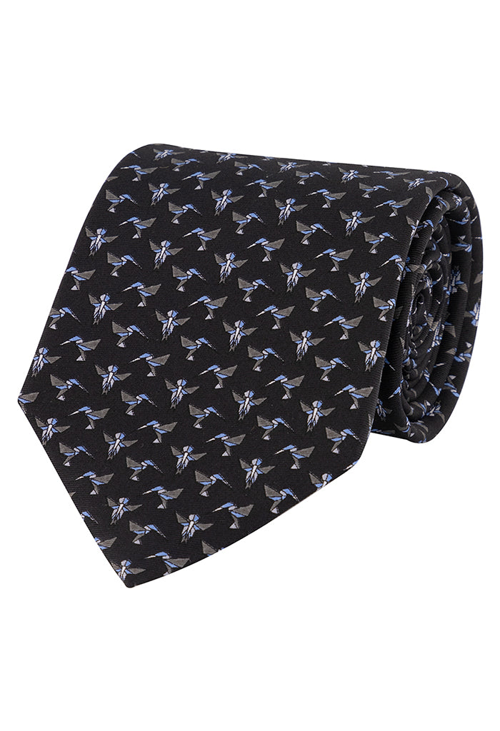 Corbata Colibrí Origami