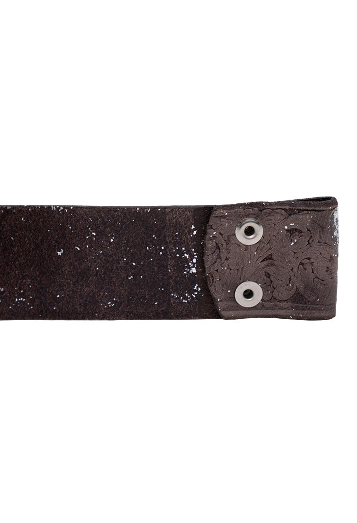 Cinturón Piel Grabada Foil