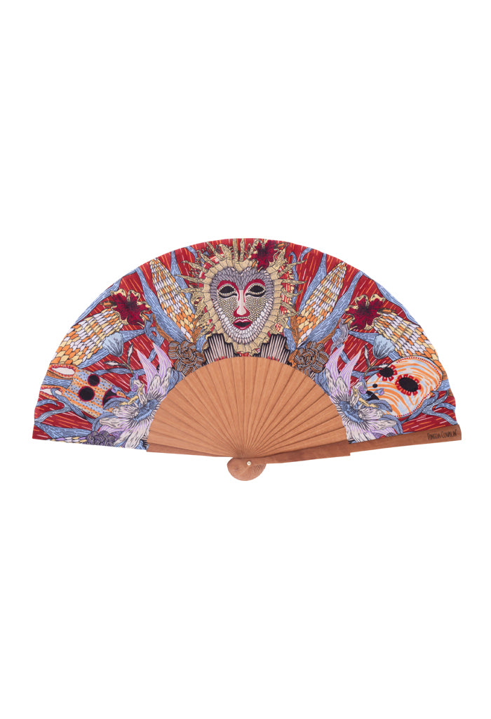 Abanico Iik Máscaras Mexicanas