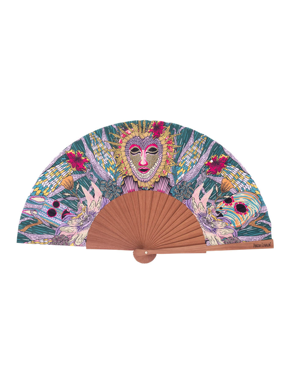 Abanico Iik Máscaras Mexicanas