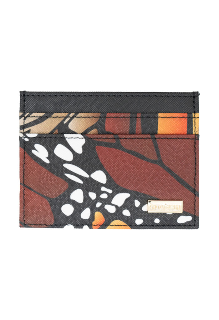 Tarjetero Kuxtal Mariposa Macro Original