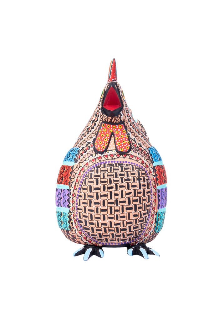 Alebrije Gallina Ocre