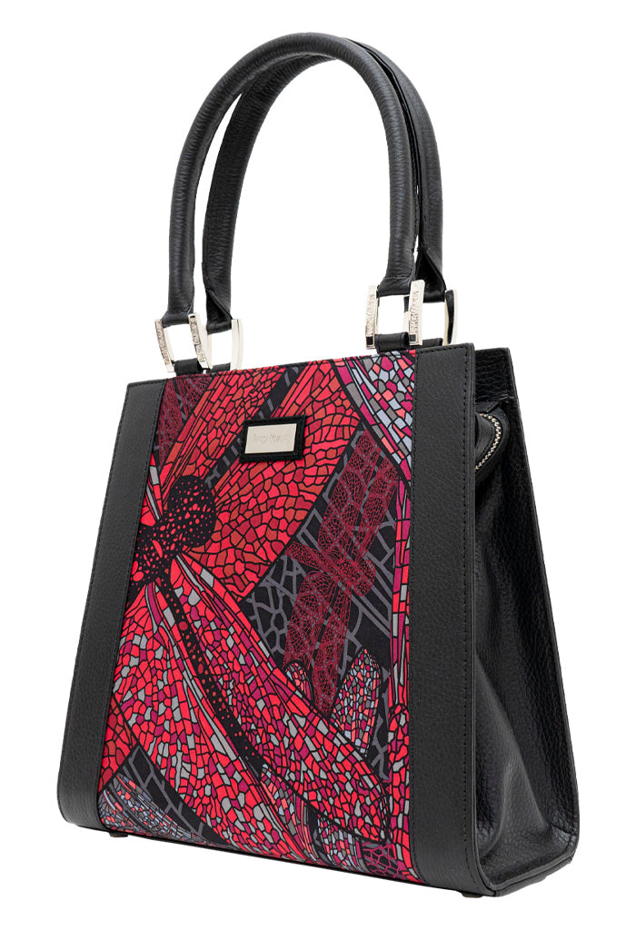 Bolsa Yaab Negro Libélula Negro/Rojo