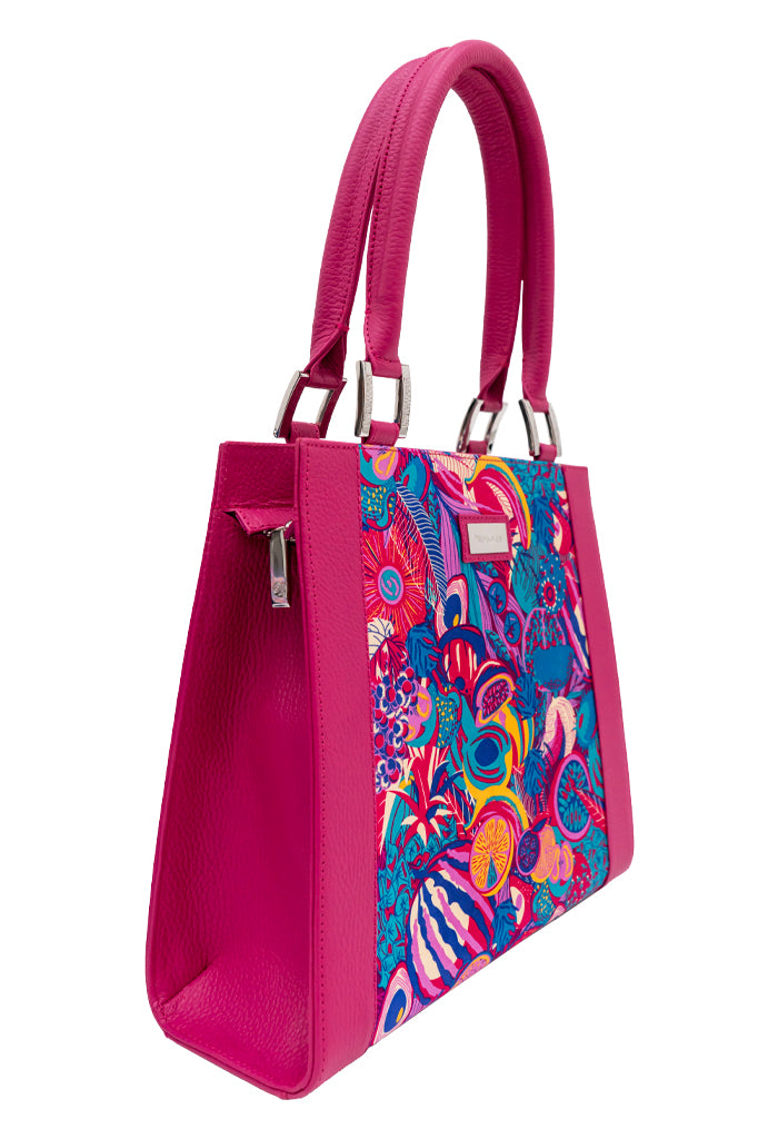 Bolsa Yaab Fucsia Fruta Mexicana Fucsia