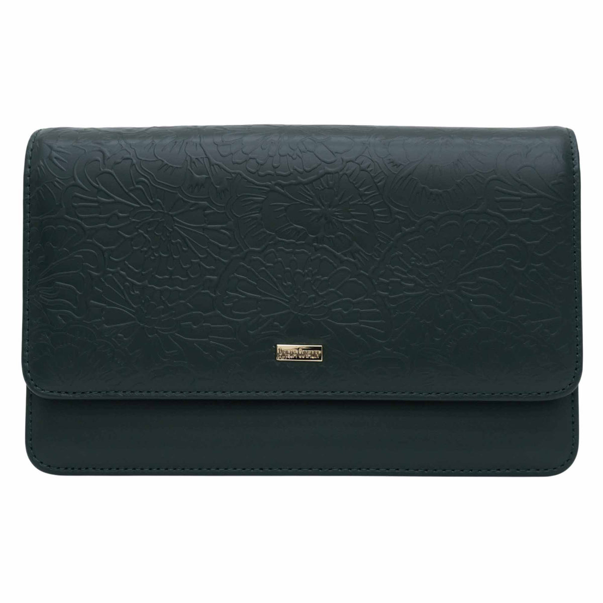 Bolsa Kalan Piel Grabado Cempasúchil